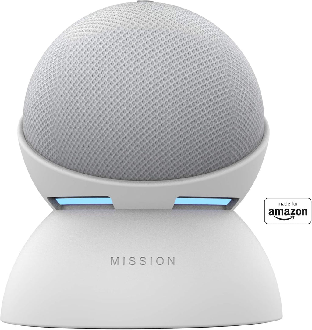 Made for Amazon Battery Base, in Black for Echo Dot (4Th Generation) Not Compatible with Previous Generations of Echo or Echo Dot (1St Gen, 2Nd Gen, or 3Rd Gen).